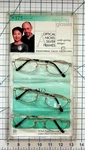 Design Optics +1.75 Magnification Reading Glasses Nickel Silver Metal Frame. Fixed Price $9.00.