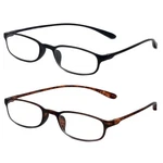 Calabria 718 Flexie Oval Reading Glasses +0.75 Ebony/tortoise (2 Pack). Fixed Price $69.45.