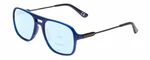 Prive Revaux 3.0.5 Aviator Multi-focus Light Glasses In Blue/gun Metal 56MM. Fixed Price $54.95.