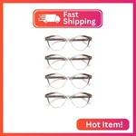 Heeyyok Women Reading Glasses 4 Pack 3.25 Cateye Readers Comfort. Fixed Price $22.60.