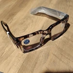 Peepers Spotlight Reading Glasses +1.25 Blue Sand Quartz/green Square. Fixed Price $19.99.