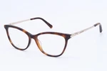 New Swarovski 5249-H 052 Brown Havana Gold Studs Authentic Eyeglasses 53-15. Fixed Price $93.00.