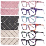 Ccvoo 6 Pack Oprah Reading For Women, Eyeglasses, Blue Light Readers. Fixed Price $18.99.