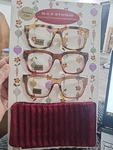 Max Studio Women's Premium Reading Glasses 3-PACK Readers W/ Eyeglass Case New. Fixed Price $25.95.