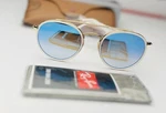 New Ray-ban Round Double Bridge RB3647N Sunglasses. Fixed Price $75.00.
