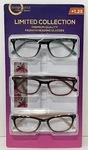 Design Optics By Foster Grant, Fashion Reading Glasses, Strength +1.25. Fixed Price $14.95.
