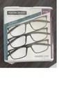 Design Optics Foster Grant Kyne Full Metal Square Reading Glasses 3 Pack +1.50. Fixed Price $13.80.
