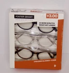 Design Optics Foster Grant Dax Classic Reading Glasses +3.00 Pack New. Fixed Price $13.29.