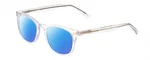 Prive Revaux Show Off Single Women Round Polarized Sunglasses Clear Crystal 49MM. Fixed Price $49.95.