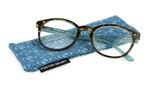 Foster Grant Bryn Teal Brown Tort Women Readers Reading Glasses Case +3.25 New. Fixed Price $11.99.