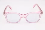 Caddis Bixby Rgb +3.50 Clear Pink Square Readers 49-21-145. Fixed Price $114.95.