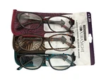 Xtrasight By Foster Grant Reading Glasses Monica Ph (3 Pack). Fixed Price $16.99.