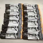 "12 Pair" Essentials By Foster Grant Hal Brn +2.00 Reading Readers Glasses Brown. Fixed Price $48.00.
