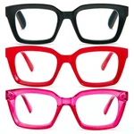 Dxyxyo Reading Glasses 2.0 Women Blue Light Blocking, 48, Pink+red+black. Fixed Price $17.29.