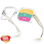 Visoone Oversized Progressive Reading Glasses Blue Light Blocking Anti-fog Ha.... Fixed Price $34.99.