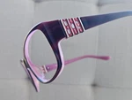 Solvari Women Eyeglasses Burgundy Eyewear 58 16 135 Frame Only. Fixed Price $29.98.