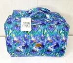 Joy Mangano Xl Better Beauty Case Roll Up Cosmetic Organizer Travel Bag Iris Hsn. Fixed Price $34.99.