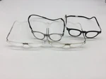 Lot Of 4 Clic Various Eyeglasses Optical Frames Magnetic Front Neck Hanging (#1). Fixed Price $54.99.