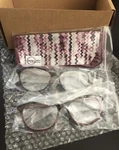 Design Optics Foster Grant Reading Brown With Pink/blue Glasses Pack +2.50. Fixed Price $18.00.