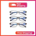 Aiklly Reading Glasses For - 3 Pack Blue Light Blocking Men's Metal Readers. Fixed Price $23.80.