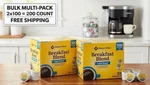Members Mark Breakfast Blend Coffee Pods 200 Ct Bulk Multi-pack Light Roast Kcup. Fixed Price $94.95.