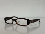 Gucci Gg 2973 Aox Square Brown Horn Eyeglasses Optical Frame 50-16-130. Fixed Price $129.99.