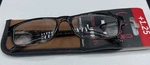 Wink By Icu Reading Glasses 1.25 Brown, Spring Hinges, Scratch Resistant. Fixed Price $9.99.