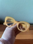 Jim Reading Glasses +3.75 Cat Eye Beige Frame Spring Hinges Ce Ukca 5.5 Vtg. Fixed Price $28.00.
