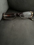 Jimmy Crystal Women's Leopard Swarovski Readers. Fixed Price $35.00.