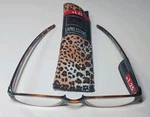 Icu Eyewear Zoom Expressions +1.25 Half-eye Readers Cheetah W/case -new!. Fixed Price $11.77.