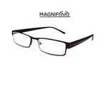 Magnifeye Modern Bronze Reading Glasses 1.25 Lightweight Unisex. Fixed Price $9.99.