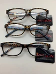 "3 Pair" R11 Foster Grant Gigi Tor 1.00 Revlon Fashion Reading Readers Glasses. Fixed Price $11.95.