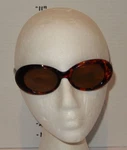 A.j. Morgan Oval Sunglasses Tortoise Brown Frame Lens Retro Women Uv. Fixed Price $9.98.