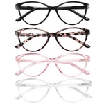 Przene 4 Pack Blue Light Blocking Reading Glasses,readers For Women And W.... Fixed Price $25.03.