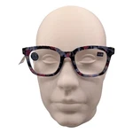 Peepers To The Max Reading Glasses Blue Light Pink Quartz +2.25 Square 04CBCA. Fixed Price $28.49.