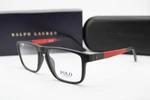 New Polo Ralph Lauren 2242U 5284 Matte Black Red Authentic Eyeglasses 54-17. Fixed Price $126.65.