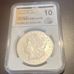 2023 Morgan Silver Dollar Ngc Mint State 10 Advanced Release Rare Gem 022421. Fixed Price $189.00.