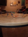 Nike Junior /kids 5557 001 Blue And Green Eyeglasses Metal Frame 130MM. Fixed Price $10.00.