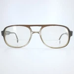 Safilo 1126 Vintage Aviator Eyeglasses Brown Gradient Frames Italy 145 53L. Fixed Price $26.99.