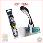 Gifts For Readers & Writers Bookmark Reading Light Penguin - 2IN1 Clip On. Fixed Price $18.34.