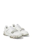 Jimmy Choo Diamond X Strap Crystal Embellished Low Top Sneaker Size 42.5 Nib. Fixed Price $325.00.