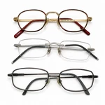 Vtg Eye Glasses Reading Lot Of 3 Wire Rimless Foster Grant Flex. Fixed Price $19.99.