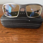 Gunnar Blue Light Blocking Glasses Gunmetal Rectangle Yellow Lens W/case. Fixed Price $32.50.