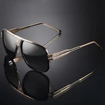 Khan Square Flat Top Sunglasses Cool Women's Retro Pilot Eyewear New. Fixed Price $13.99.