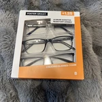 Design Optics By Foster Grant #815 Plastic Square Reading Glasses 3 Pack +1.25. Fixed Price $11.99.
