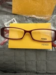 New Fendi F891 615 136 Authentic Red Eyeglasses Frames. Fixed Price $49.95.