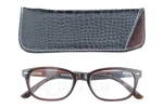 Swiss Design High Quality Brown Reading Glasses Wayfarer Spectacles RG027. Fixed Price $13.17.