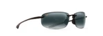 Maui Jim Ho'okipa Reader Gloss Black W/ Neutral Grey Lens #G807-0215. Fixed Price $229.00.