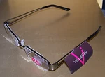 Liz Claiborne Villager Readers - Silvertone Half Frame/ Earpieces +2.0 Nwt!. Fixed Price $24.99.