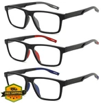 Tenuopticss 3PK Sports Reading Glasses Men Classic Square Tr Frame Lightweight. Fixed Price $31.99.